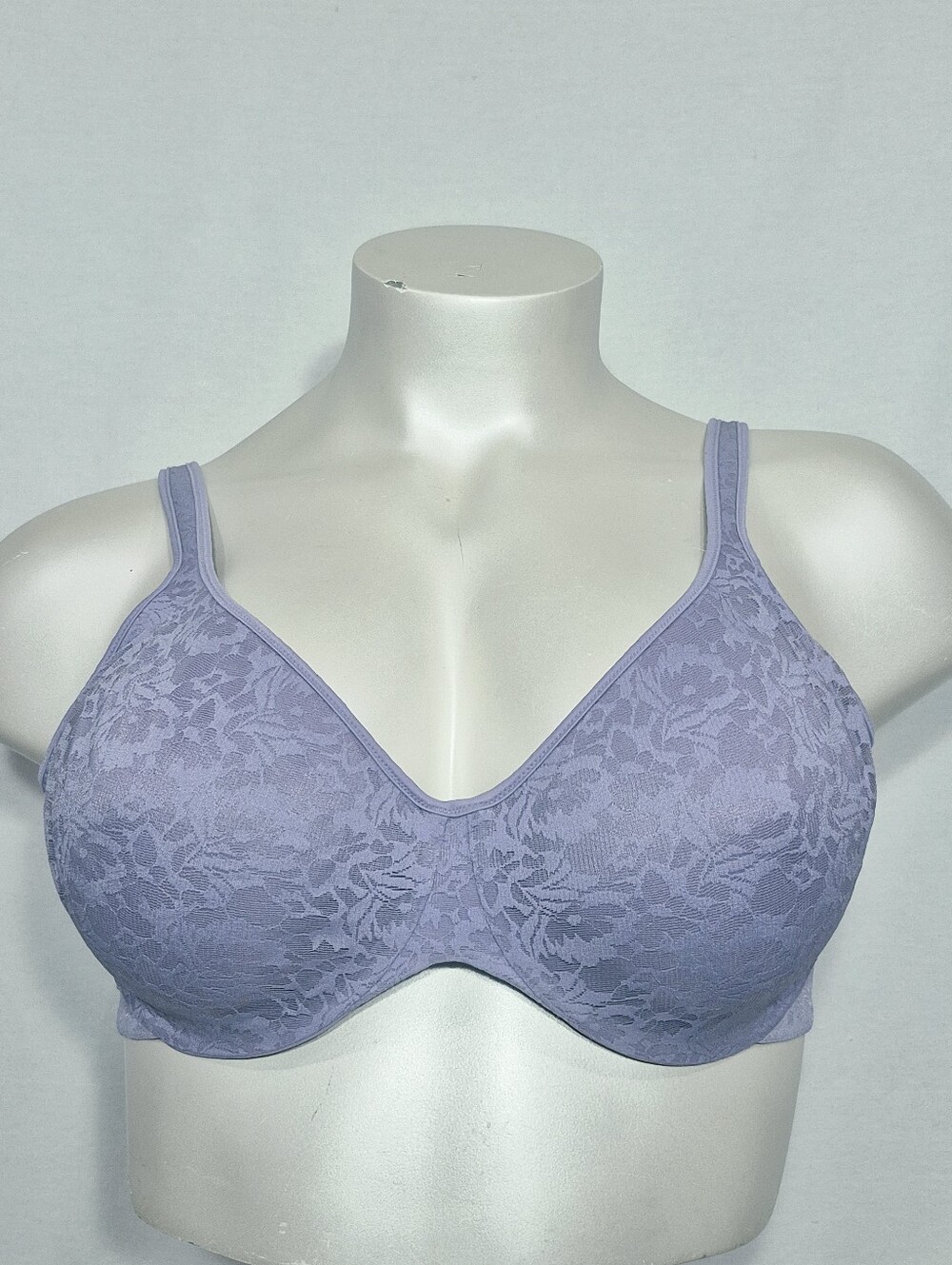 42D Bali 3382 Passion for Comfort Underwire‎ Bra Lavender LACE